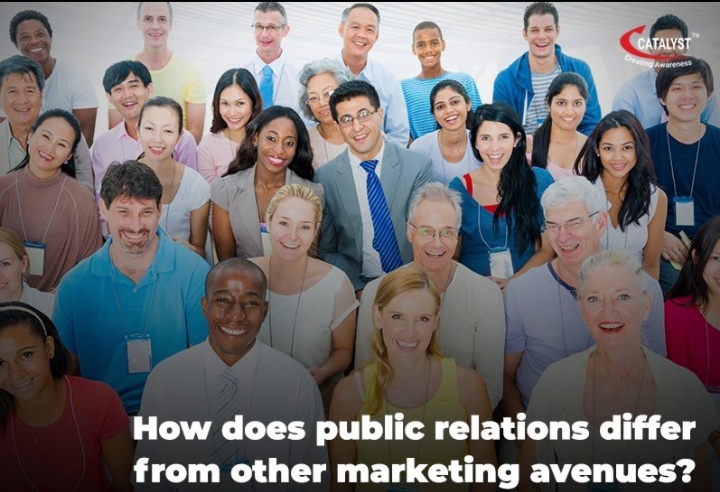 HOW DOES PUBLIC RELATIONS DIFFER FROM OTHER MARKETING AVENUES?