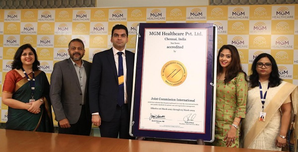 MGM Healthcare, Chennai receives prestigious JCI Accreditation