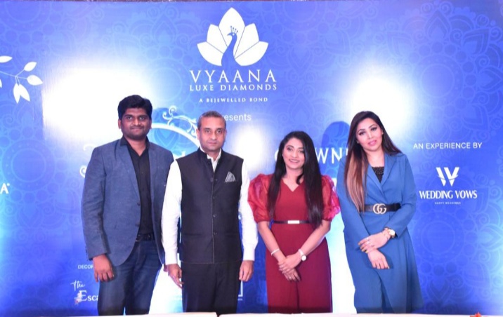 Vyaana Luxe Diamonds in association with Crowne Plaza Chennai Adyar Park and Wedding Vows Magazine presents – Crowne Celebrations