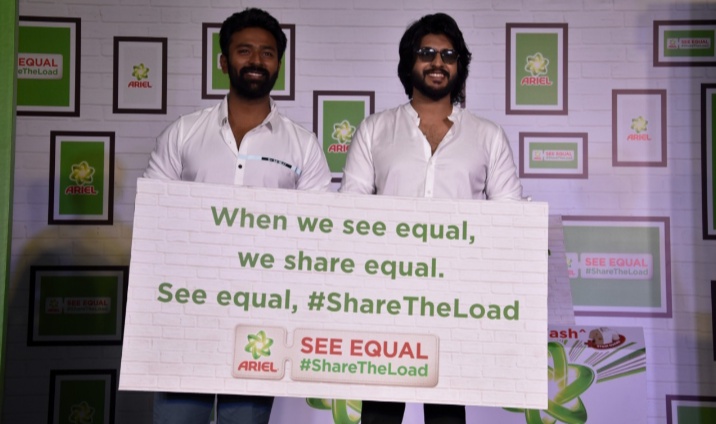 Actors Shanthanu Bhagyaraj and Ciby Bhuvana Chandracome together to raise a question if men can ShareTheLoad with other men, why not with their wives?