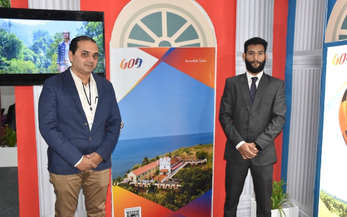 Goa tourism stall being showcased at TTF Chennai 2022