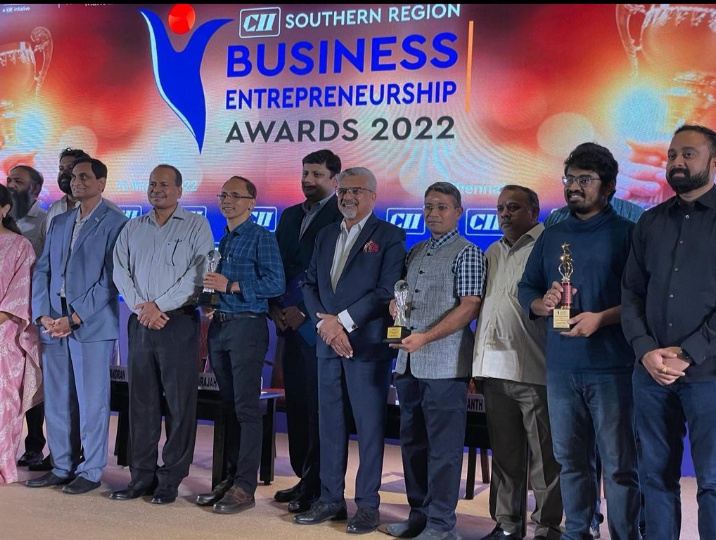 Walkaroo MD, V Noushad Awarded “Business Person of the Year” by CII, SR   