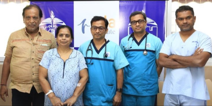 Kumaran Hospitals & Rela Institute performed  the First Multi Vessel Coronary Angioplasty in India using ROTA-PRO