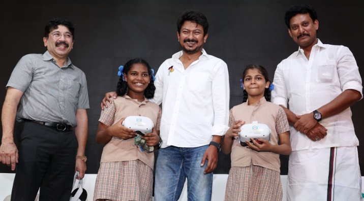 Meta Kalvi, Tamil Nadu’s First Virtual Reality Lab for Education, Launched on Metaverse for Government Schools, Chennai