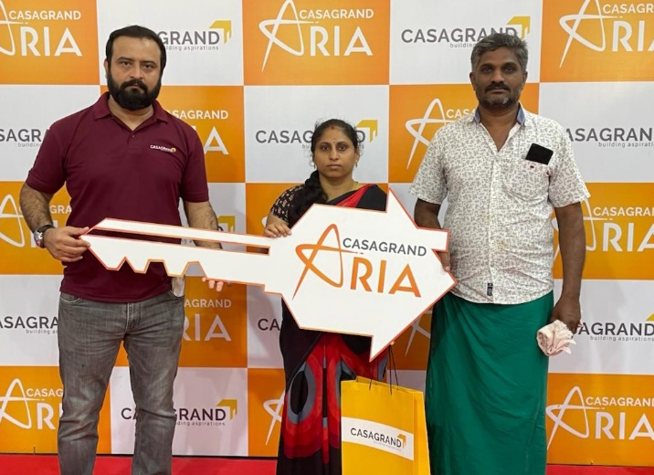 Casagrand makes affordable community housing a reality; Launches Casagrand Aria at Tambaram