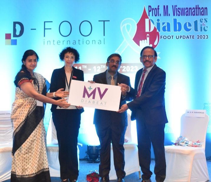 37’th Prof M Viswanathan DRC Gold Medal Oration 2023 and launch of “MV DIABEAT APP” for the convenience of people with Diabetic Foot Infection