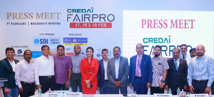 CREDAI CHENNAI TO ORGANISE INDIA’S BIGGEST AND MOST CREDIBLE PROPERTY EXPO “FAIRPRO 2023” IN CHENNAI