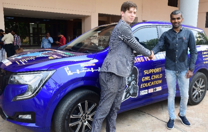 GD Vishnu Raam becomes the fastest Indian to cover the four corners of India by car in 10 days, 16 hours