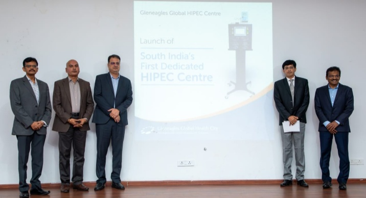 GLENEAGLES GLOBAL HEALTH CITY LAUNCHES DEDICATED HYPERTHERMIC INTRAPERITONEAL CHEMOTHERAPY (HIPEC) CENTRE FOR ADVANCED ABDOMINAL CANCERS