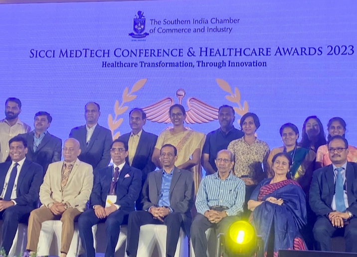 Dr. Mehta’s Hospitals Honored with “ Best Speciality Hospital for Women & Child Care” at SICCI MedTech Conference and Healthcare Awards 2023