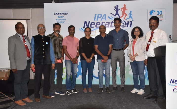 IPA Neerathon a Run for Water and Water Awareness Festival for spreading  Water Conservation Awareness to be held in Chennai on Sep 3, 2023