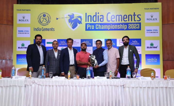 Inaugural “India Cements Pro Championship” tees-off in Chennai from August 16, heralds second half of 2023 TATA Steel PGTI season