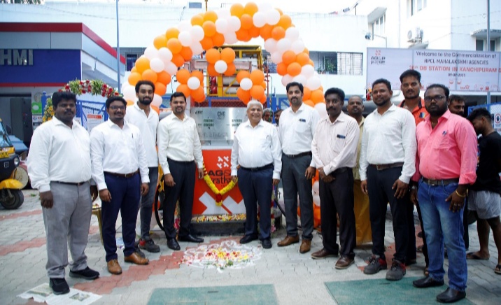 AG&P Pratham strengthens its natural gas network in Kanchipuram by inaugurating 2 new CNG Stations
