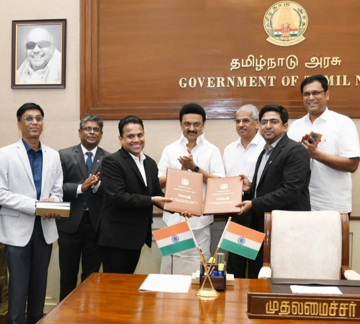 Maxivision Super Speciality Eye Hospitals signed a Memorandum of Understanding with the Government of Tamil Nadu to set up eye hospitals