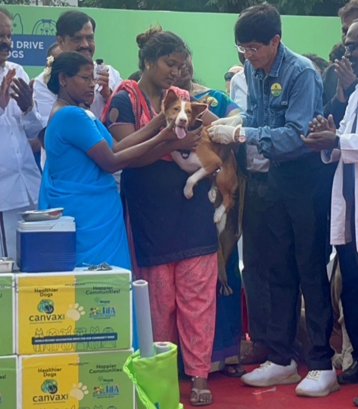 Thryve Digital Health Sets New World Record for Community Dog Vaccination by Hosting Canvax2023