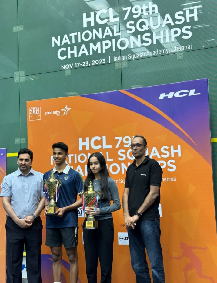 HCL 79th National Squash Championship Concludes: New Squash Champions Emerge