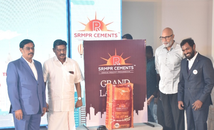 SRM Group Forays into Cement Business with the Launch of “SRMPR Cements“