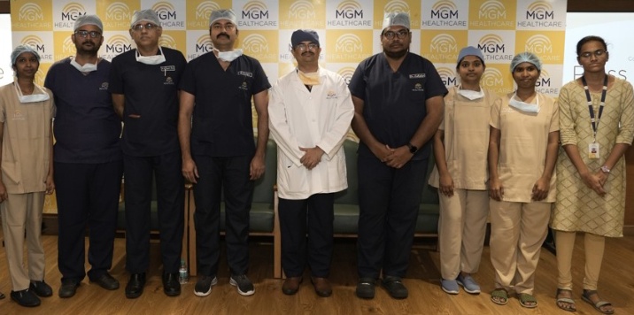 MGM HEALTHCARE ANNOUNCES SUCCESSFUL COMPLETION OF BRAIN BYPASS SURGERY ON A 7-YEAR-OLD-CHILD FROM ANDHRA PRADESH