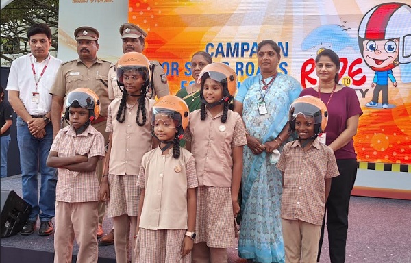 “ICICI Lombard kick started the ‘Ride to Safety’ rally in Chennai, aims to raise awareness about road-safety measures”