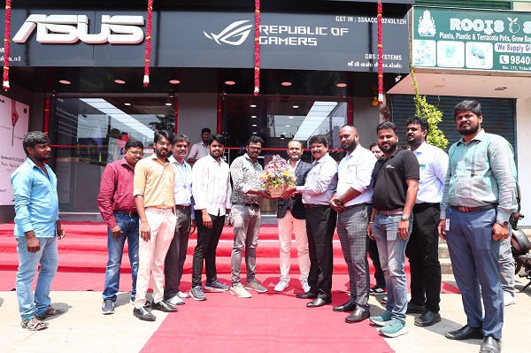 ASUS retail expansion in India continues with the first Hybrid (AES and ROG) Store in Chennai