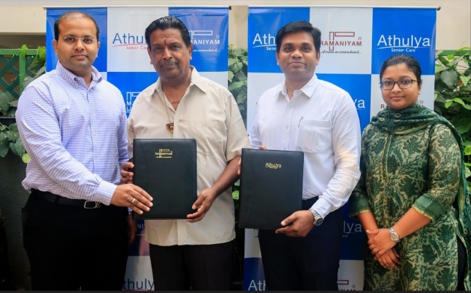 Athulya Senior Care collaborates with Ramaniyam Real Estates to create 1000 beds Senior Care Infrastructure in Chennai