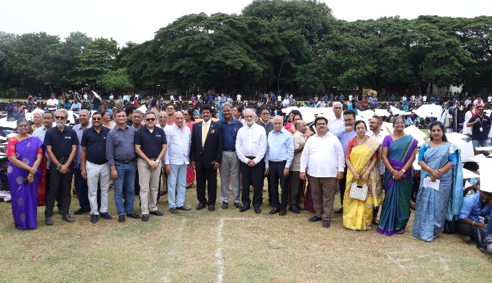 A.M. Jain College Attempts Virtue Book of World Records with 6,000 Students on 122nd Founder’s Day