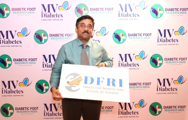 MV Diabetes Royapuram Launches “DFRI-School of Podiatry”