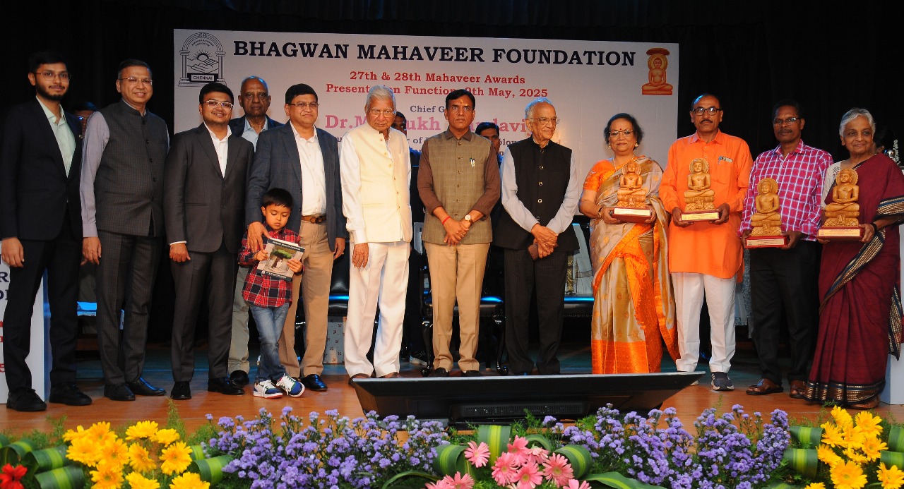 Union Labour Minister Presents 27th and 28th Mahaveer Awards Honouring Champions in Diverse Humanitarian Endeavours
