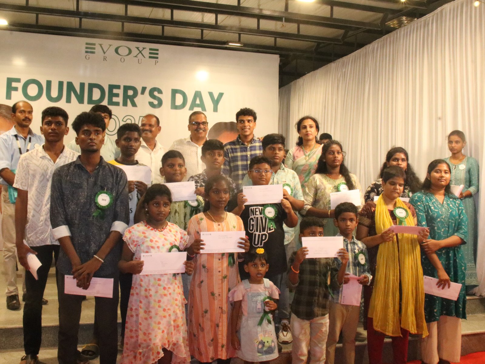 வாக்ஸ் குழுமத்தின் வாக்ஸ் விருட்சம் அறக்கட்டளை சார்பாக கொண்டாடப்பட்ட 18 ஆவது நிறுவனர் தினம்