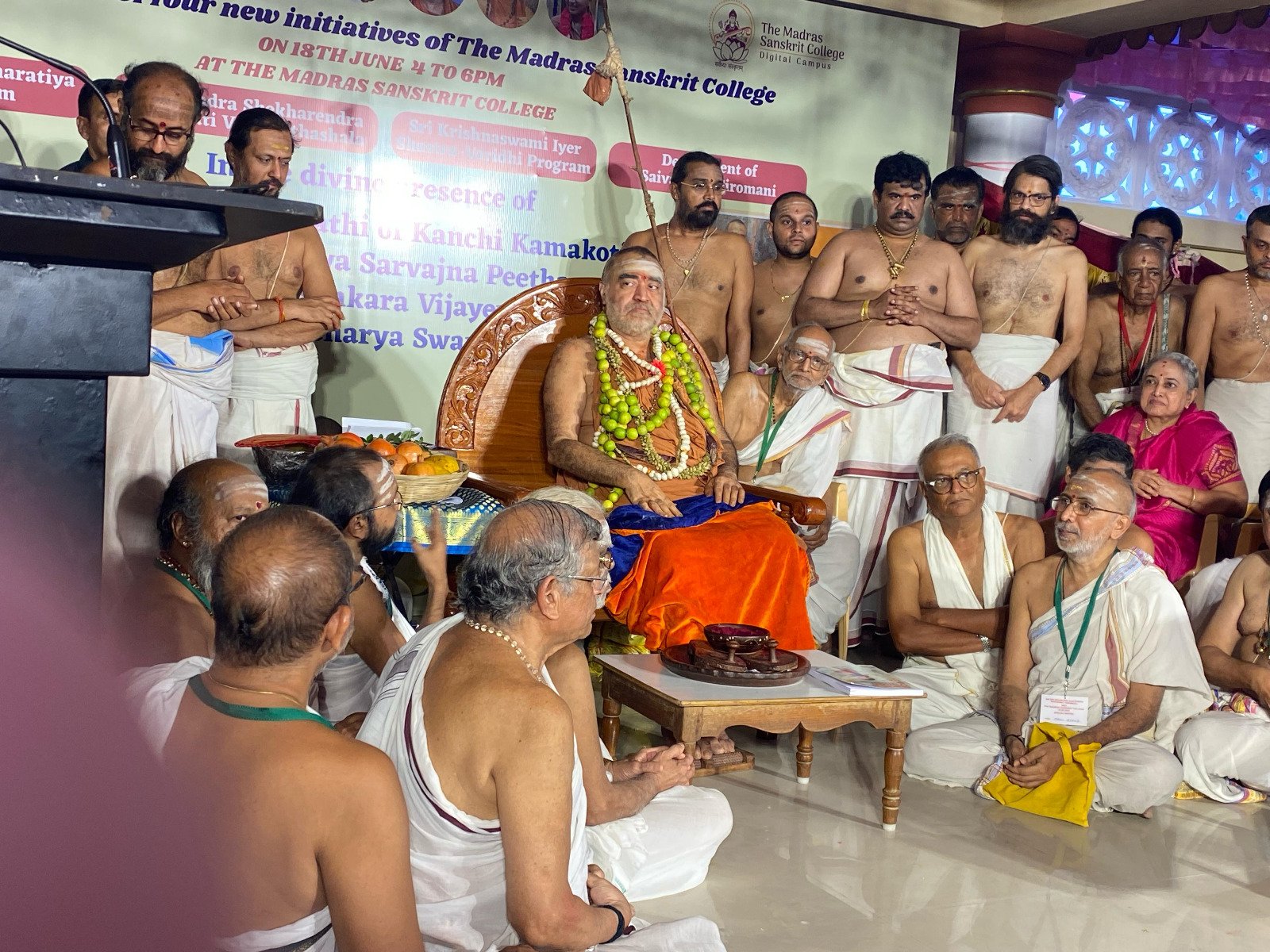 Madras Sanskrit College Unveil Bharatiya Center for Excellence – Establishes Four New Institutions