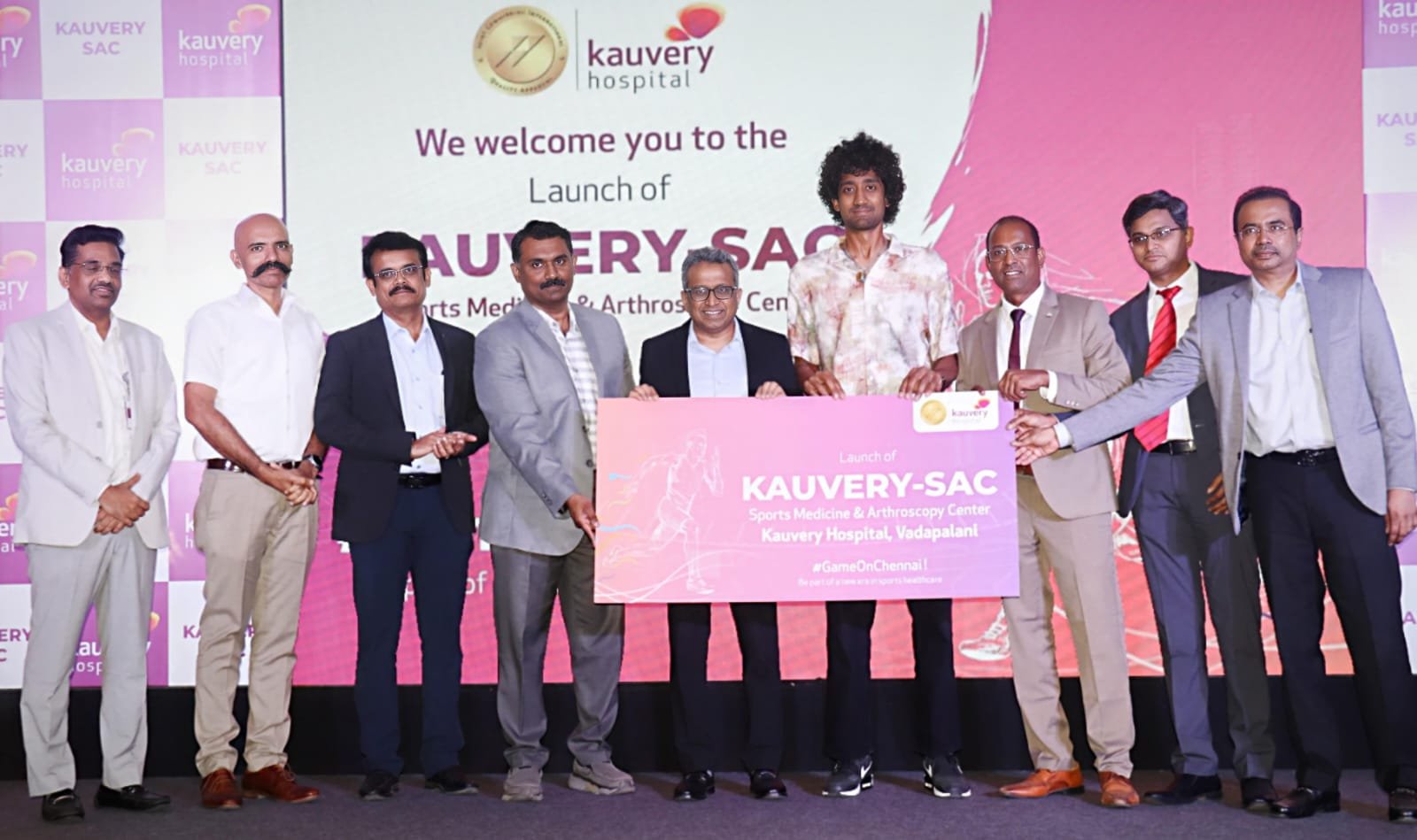 Kauvery Hospital Vadapalani launches Kauvery – SAC, dedicated Sports Medicine & Arthroscopy Centre, redefining joint care in Chennai