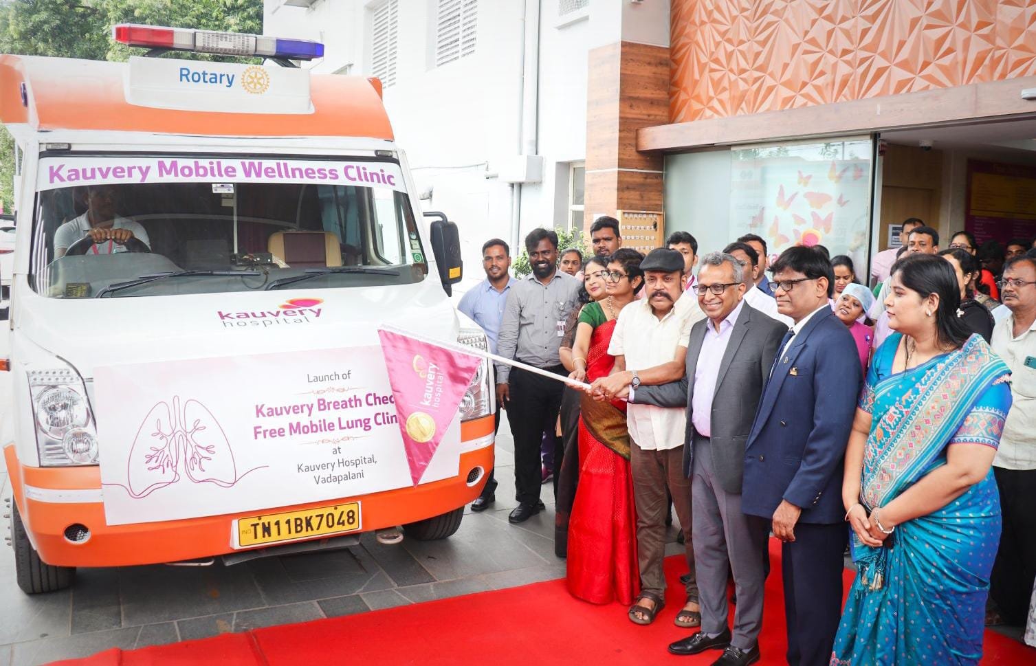 Kauvery Hospital Vadapalani Launches “Kauvery Breath Check – Free Mobile Lung Clinic” for people of Chennai and Neighbourhood Districts