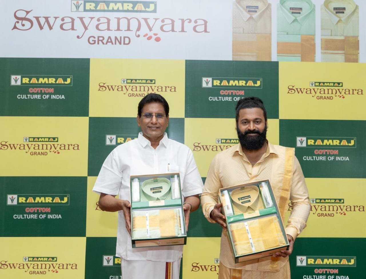 Reflecting Elegance in Every Thread, Ramraj Cotton Launches SWAYAMVARA GRAND for Life’s Majestic Moments