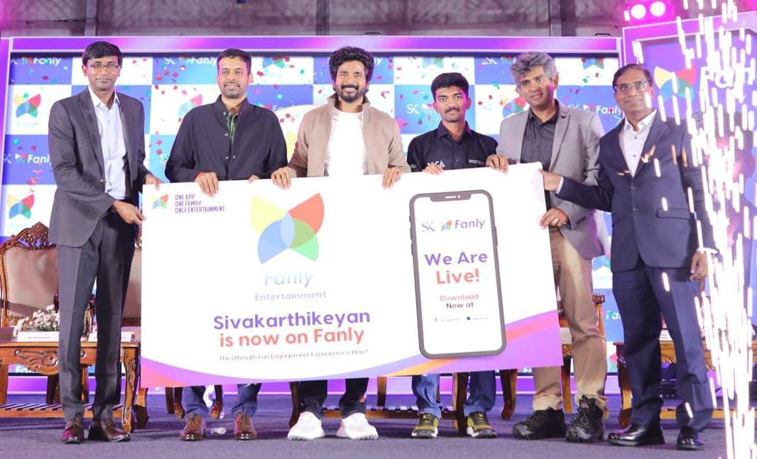 நடிகர் திரு.சிவகார்த்திகேயன் தொடங்கி வைத்த ஃபேன்லி என்டர்டெயின்மென்ட்