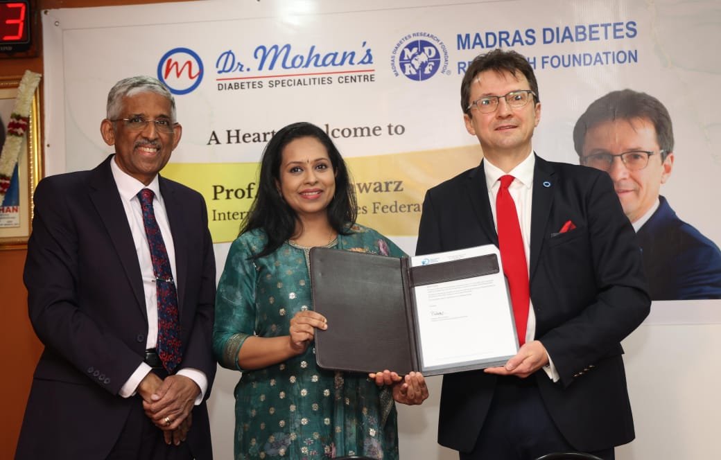 Dr. R. M. Anjana Appointed as Chair of the International Diabetes Federation (IDF) Working Group on Physical Activity and to lead the IDF ‘ACTIVE’ Initiative (A Global Movement to Boost Physical Activity Across All Ages)