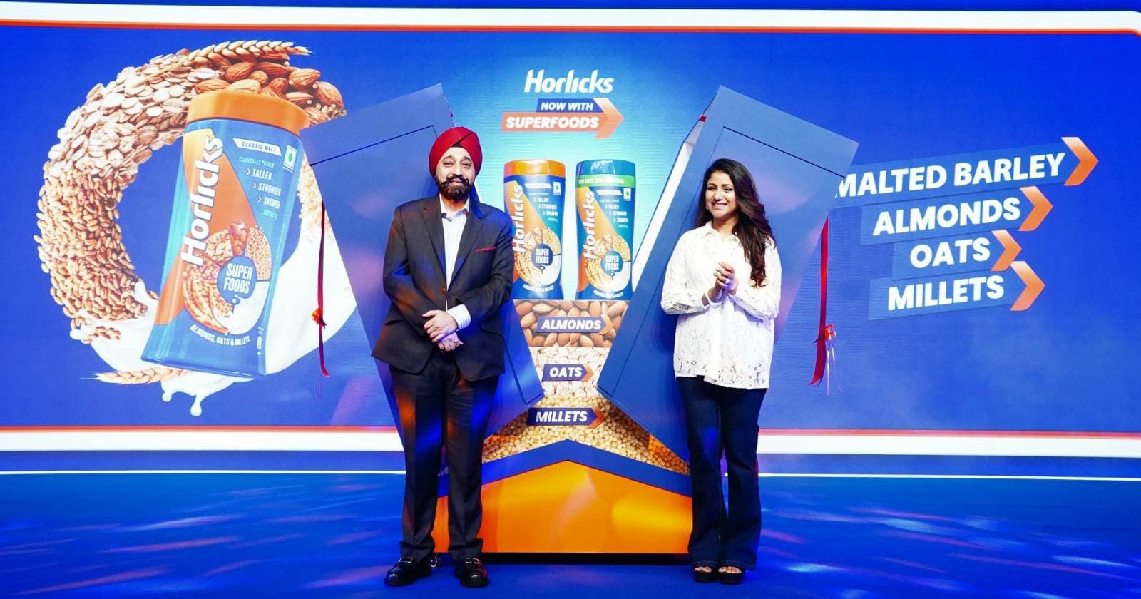 The New Horlicks: Classic Taste, Superfoods Power with Nutrimax technology