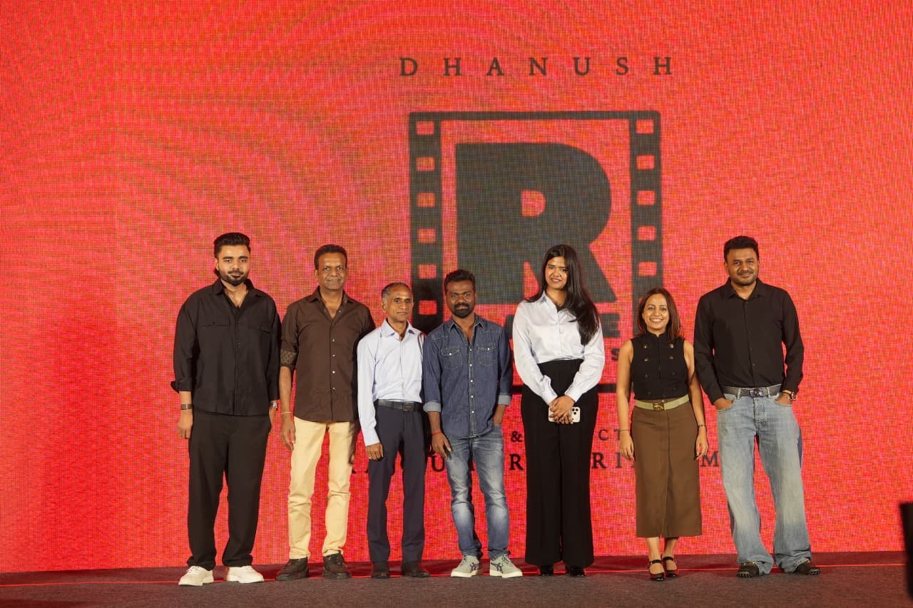 தனுஷ் – ராஜ்குமார் பெரியசாமி கூட்டணியின் #D55 “ஓம்” பட தலைப்பு அறிவிப்பு விழா, கோலாகலமாக நடைபெற்றது